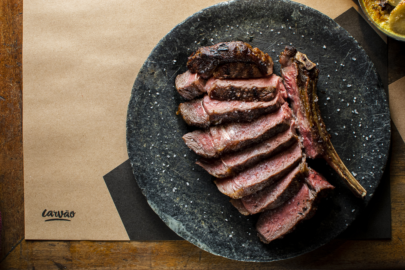 Corte preparado na brasa